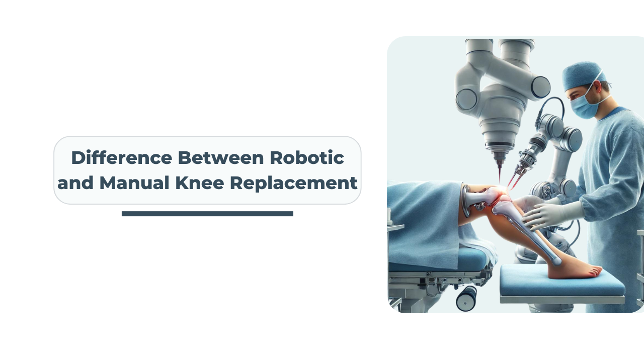 Difference Between Robotic and Manual Knee Replacement